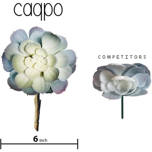 Artificial Succulents -15 Pack -Premium Unpotted Artificial & Realistic Textured - Picture 6 of 7